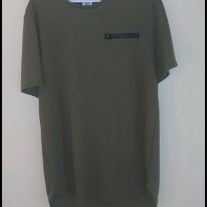 Urban ID ribbed T shirt